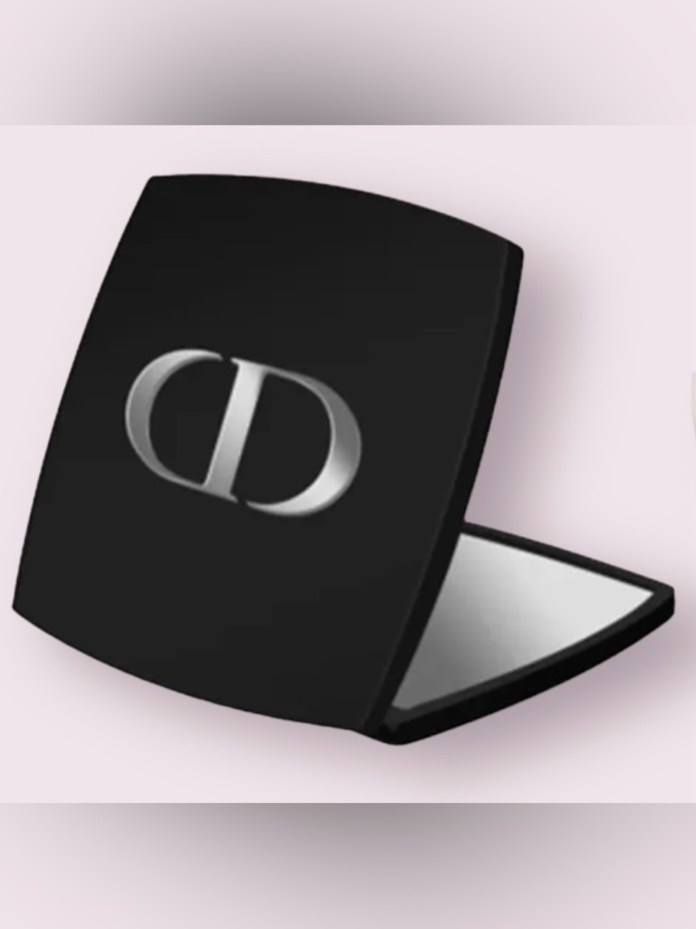 Matte Black-Silver Dior Beauty Cosmetic-Makeup Mirror